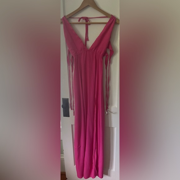 New Superdown Arina Maxi Dress in Pink XS - Picture 5 of 5